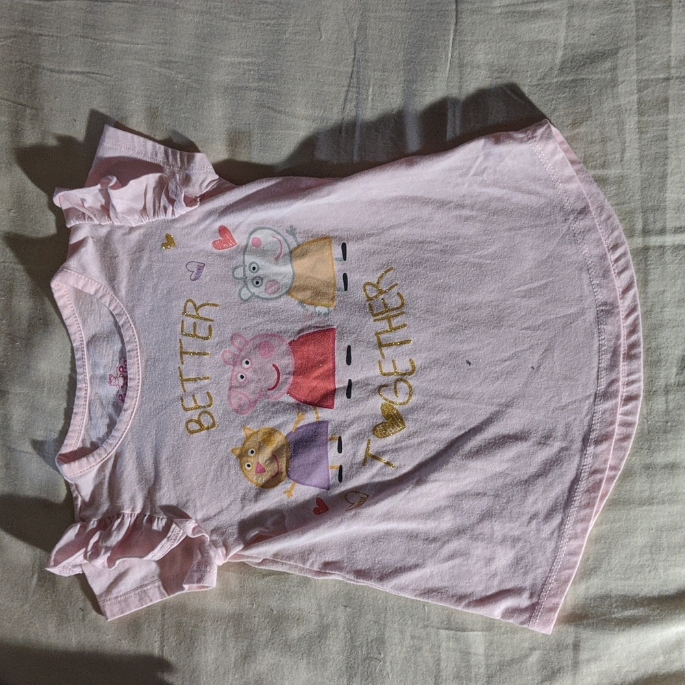 Peppa Pig 5T Better Together T-shirt